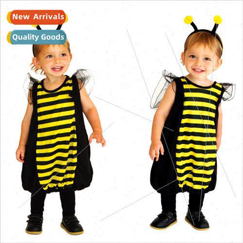Halloween cosplay costumes S-0003 children ladybug permance图片