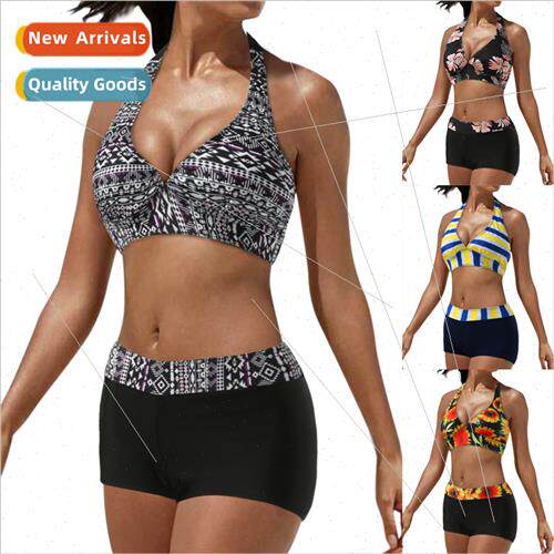 2024 Spl Swimsu Europe Boxer High Waisted Spl Bikini Conserv