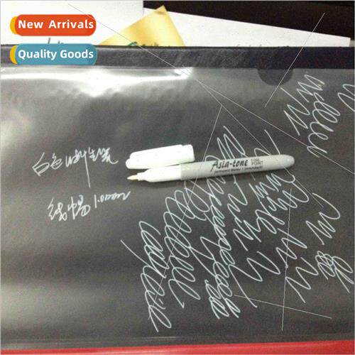 White oil-based pen White marker with 1.0 fine tip适用dark c