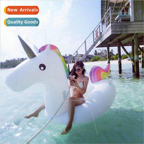 Classic Unicorn Water Ride Inflatable PVC Unicorn Horse Floa