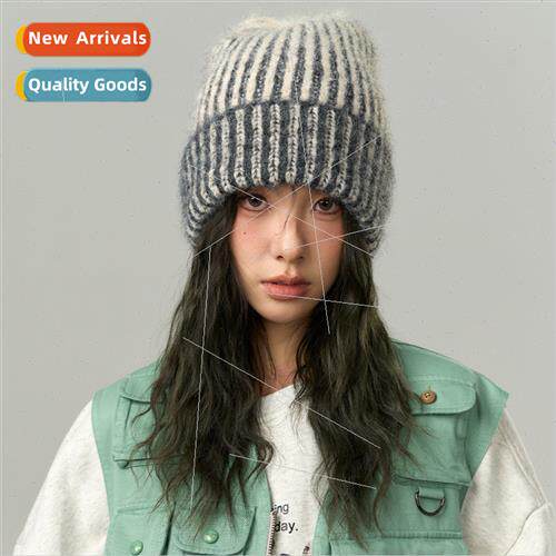 Men women in fall winter warm Japan designer kn cap college