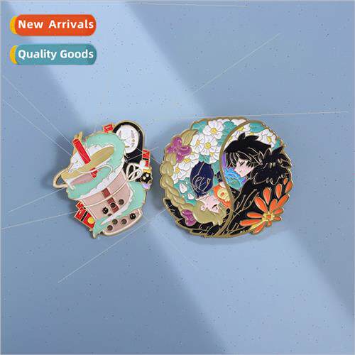 tide exquise design sense badge accessories creative cartoon