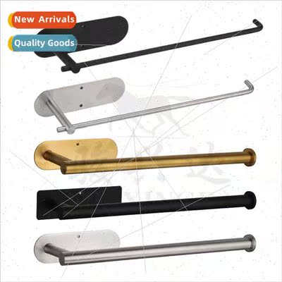 Kchen paper towel holder 304 paper towel holder no punch toi