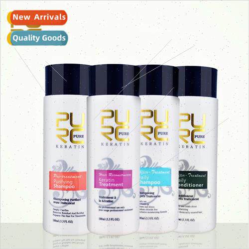5% 100ml Brazilian Keratin Shampoo Condioning Set Repair Spl
