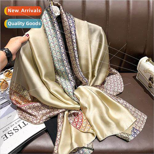 New simulation silk fashion scarf women shirt decorative nec