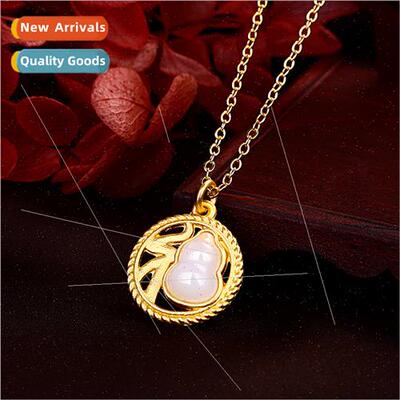 Sand-plated gold hollowed out word tune wh exquise ladies pe