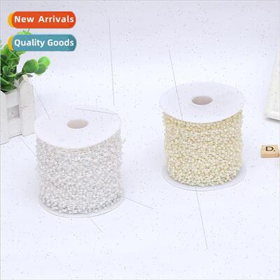 3MM wired beads abs imation pearl bride headdress wedding DI