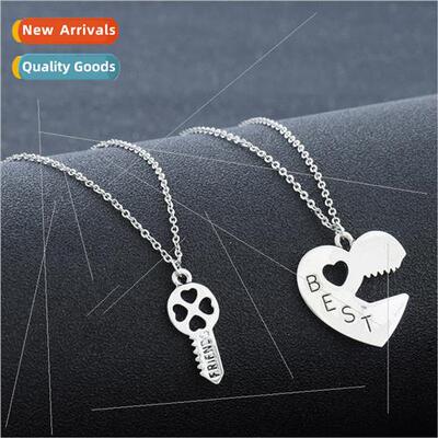 best friends necklace best friends love splicing girlfriends