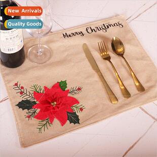 2021 Christmas decoration car saffron burlap Christmas place