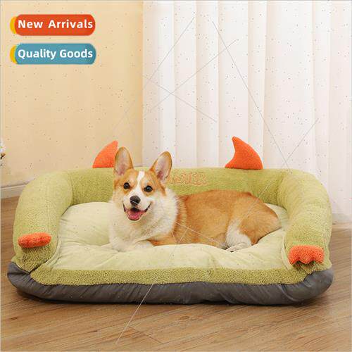 2023 autumn winter new small monster sofa nest thickened war