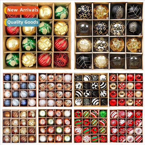Christmas decorations new  supplies electroplated plastic ba