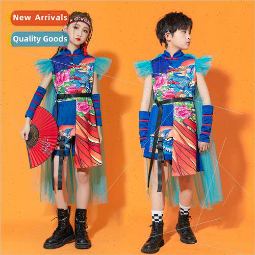 Girls catwalk tide clothes su children cool handsome car mod