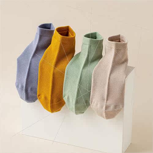 Socks men summer boat socks cotton boneless four seasons com