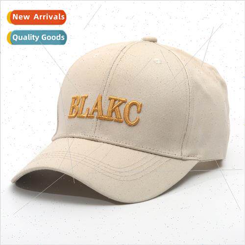 Spring Autumn hat female embroidered letters soft top baseba