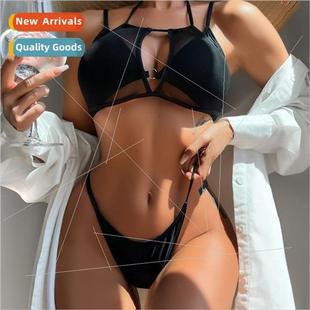 Women Solid Color Spl Swimsu Sexy Bikini i LZ3007