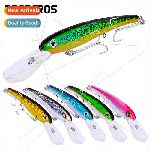 20CM Glossy Road re BrSeries Minnow Ba 41G Plastic Hard Ba C