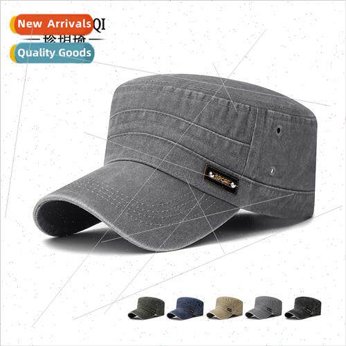 Washed cotton do old hat men new outdoor leisure hundred wh
