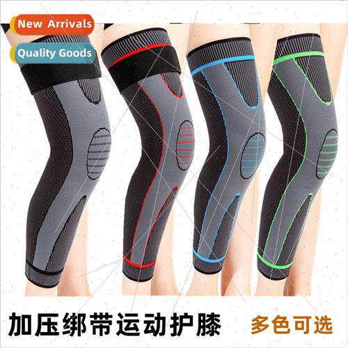 Lengthened strap warm knee pads sports playing ball running