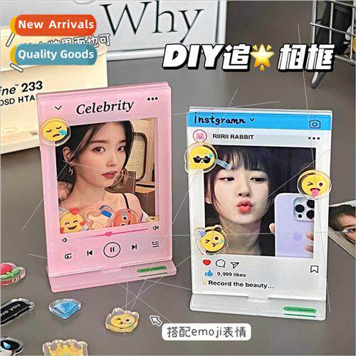 ins acrylic stup 3 inch Polaroid small card shaker photo fra