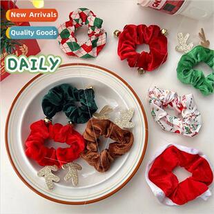 plush antlers rope 2023 bhair Christmas hair New sausage