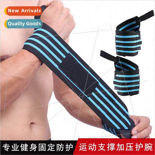 Wrist protection fness bandage adjustable straps wrist arm a