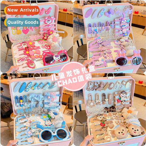 children hair accessories set holiday gift box headdress pri