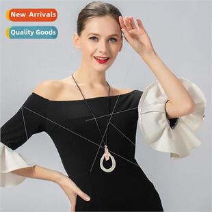 Necklaces Europe Popular Hundred Geometric Long Sweater Chai
