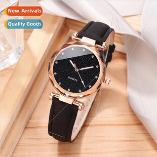 strap casual hundred disc simple frosted watch new ladies