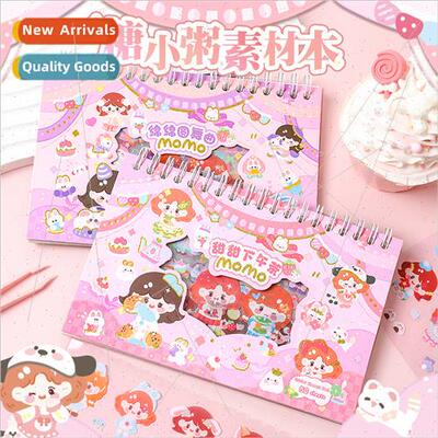 Material book handbook stickers diy set PET waterprodecorati