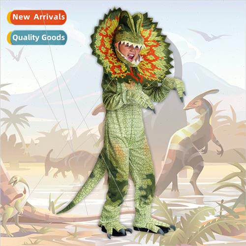 Campus holiday party cos costumes Jurassic century cute dino