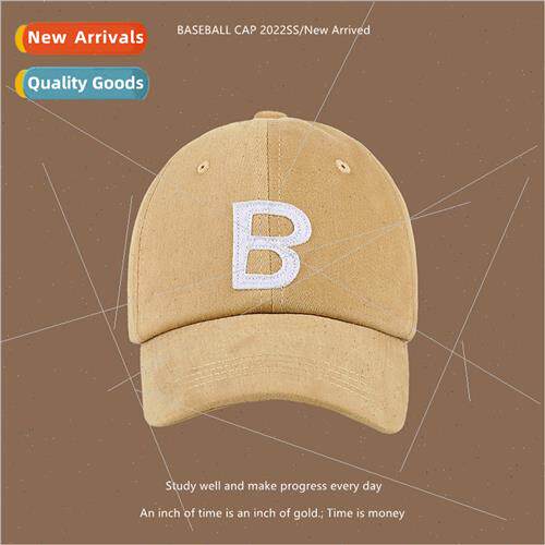 Letter embroidery baseball cap children summer big head circ