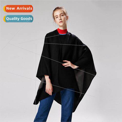 Solid color imation cashmere large open shawl Europe Uned St