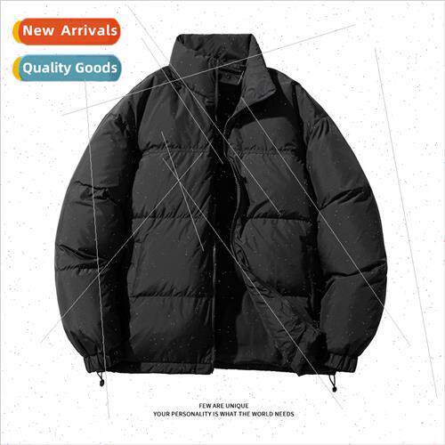 2023 winter new warm thickened down jacket men bread clothin