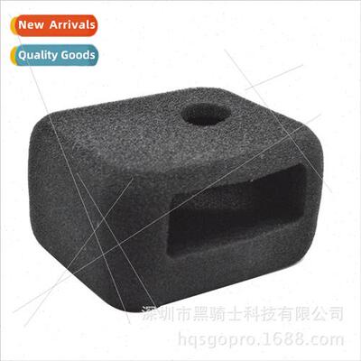 适用gopro camera 4 3 sports camera foam windshield high-dens