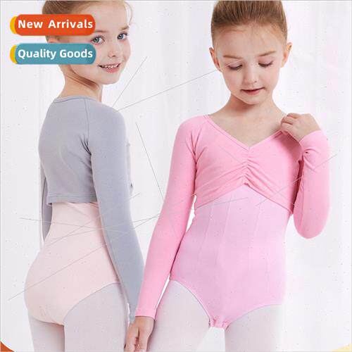 Childrens dancewear girls fall and winter dance long-sleeved