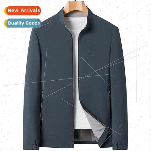 Men Jacket Coat 2023 spring new solid color business casual