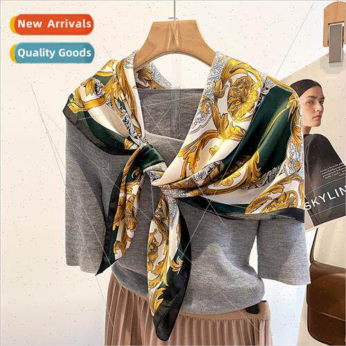 Europe Uned States printed spring fall fashion square small