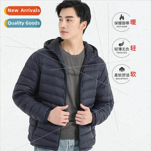 ght down jacket men short large size ultra-thin lightweight
