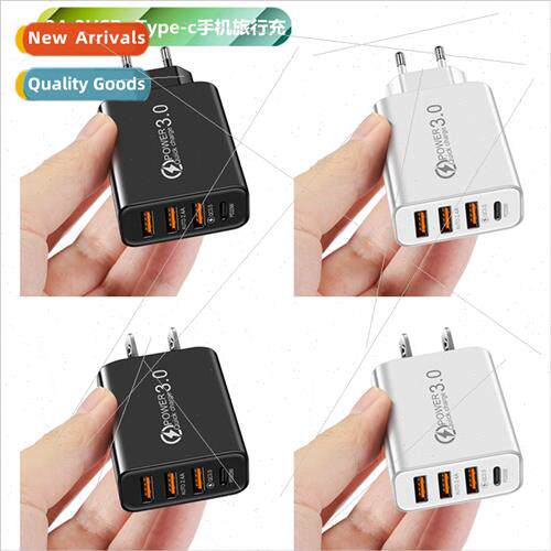 2A 3USB+PD Type-c Cell Phone Charger Multi-Port Travel Charg