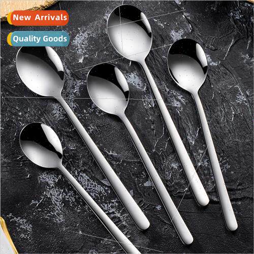 Stainless steel spoon soup ladle 304 Korea spoon household e