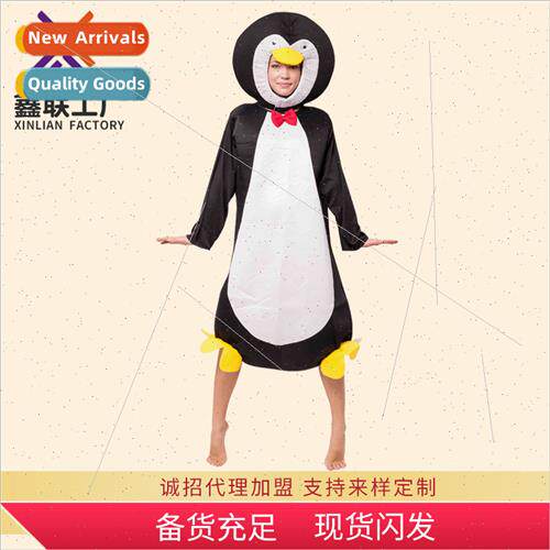 New Christmas Day animal play su cartoon penguin stage perma