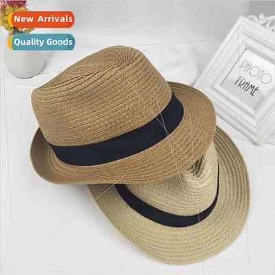 Panama large-brimmed straw hat small chili pepper sun hat UK