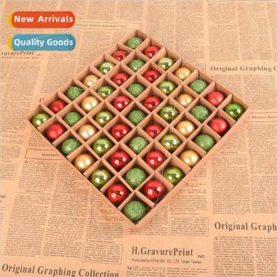 New Christmas decorations 3cm49PCS carton shaped Christmas b