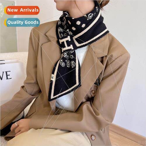 Fashion letters new fall winter compact scarf female Korea