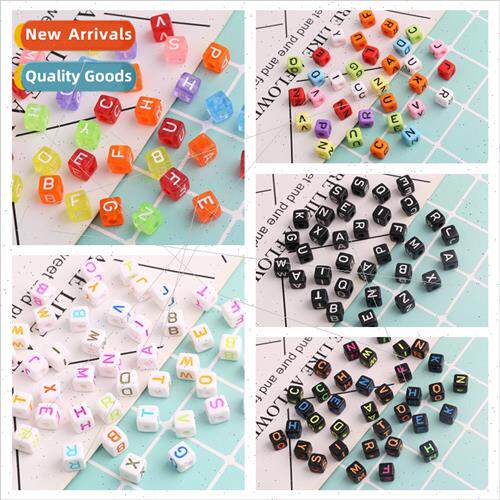 diy children early education beads acrylic loose beads alpha