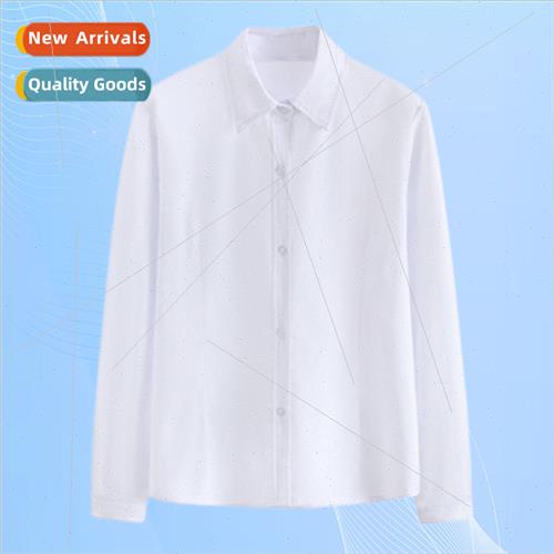 Large size womens whe shirt female polyester -pilling second图片