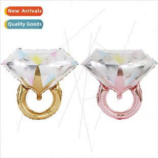 Diamond Colorful Aluminum Film Weddin 68x61cm Balloon Medium