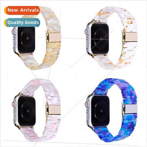 适用Apple Watch new high-grade feeling resin strap applewatc