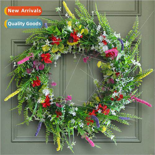 New Product Texas Wildflower Wreath Wall Hanging Spring Flow