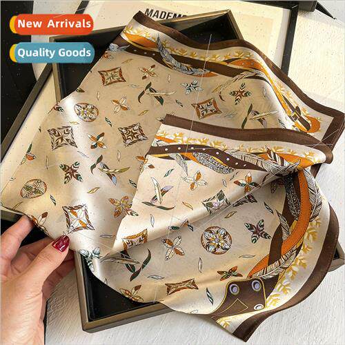 Spring Autumn new 70 square scarf fashion Yangqi silk scarf